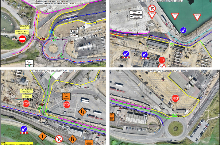 Traffic Routing Plan detailed view