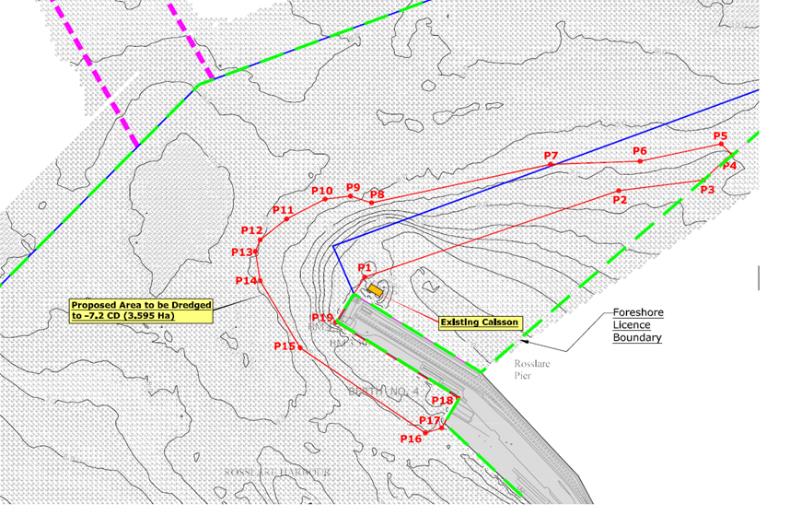 Dredging Operations Map